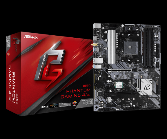 Asrock b550 phantom gaming 4 совместимость